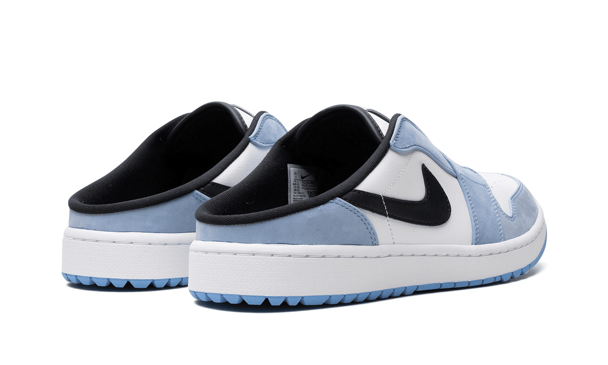 JORDAN MENS Air Jordan 1 Mule Golf "University Blue" FJ1214 400 from Stadium Goods