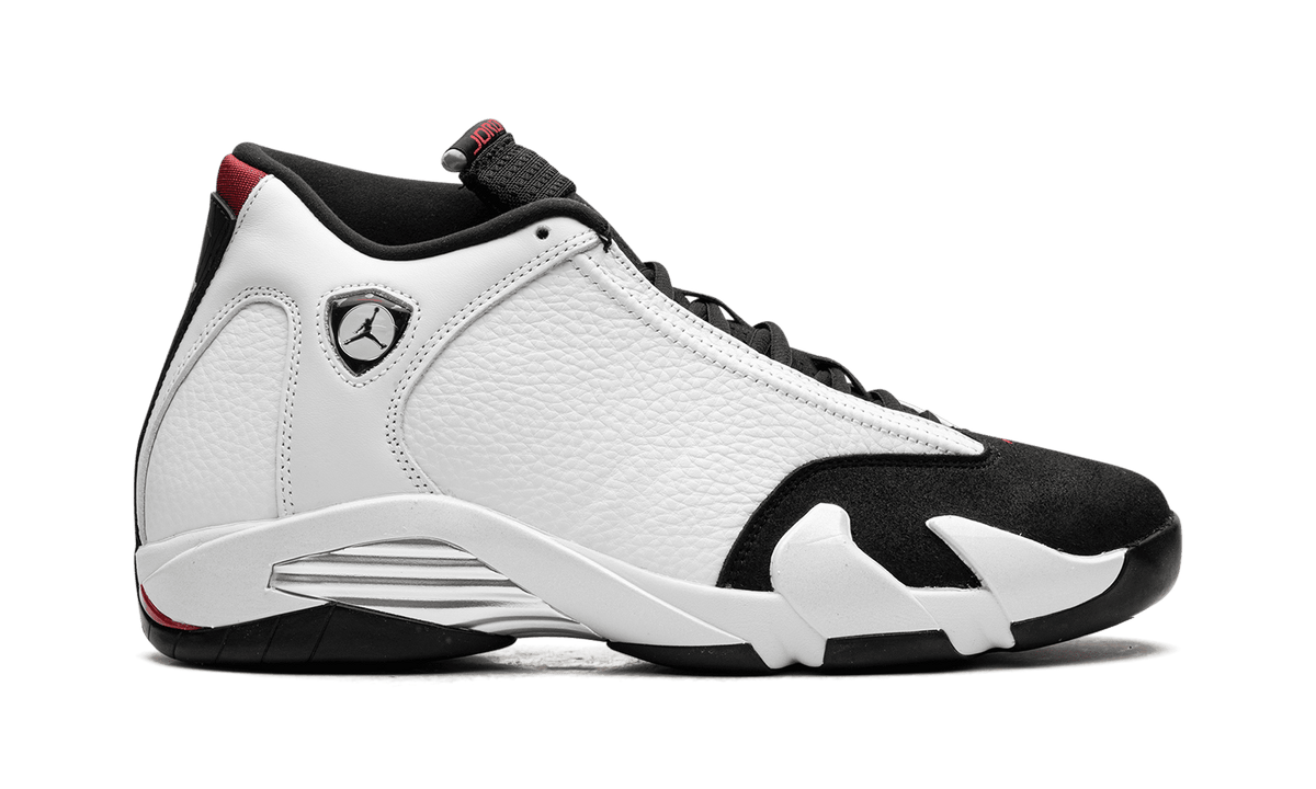 Jordan MENS Air Jordan 14 "Black Toe" 487471 160 from Stadium Goods