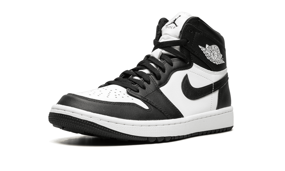 Jordan MENS Air Jordan 1 High Golf "Black / White - Panda" DQ0660 101 from Stadium Goods