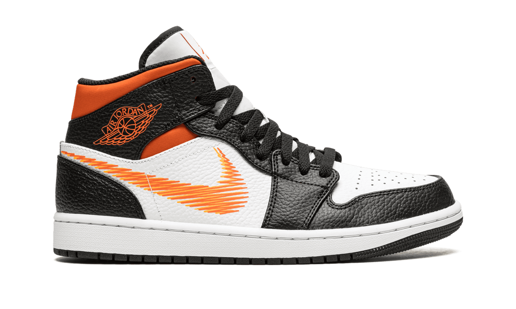 JORDAN MENS Air Jordan 1 Mid "Zig Zag" DN4929 100 DN4929 100 from Stadium Goods