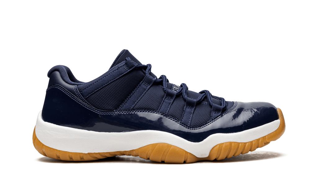 JORDAN MENS Air Jordan 11 Retro Low "Navy/Gum" 528895 405 528895 405 from Stadium Goods
