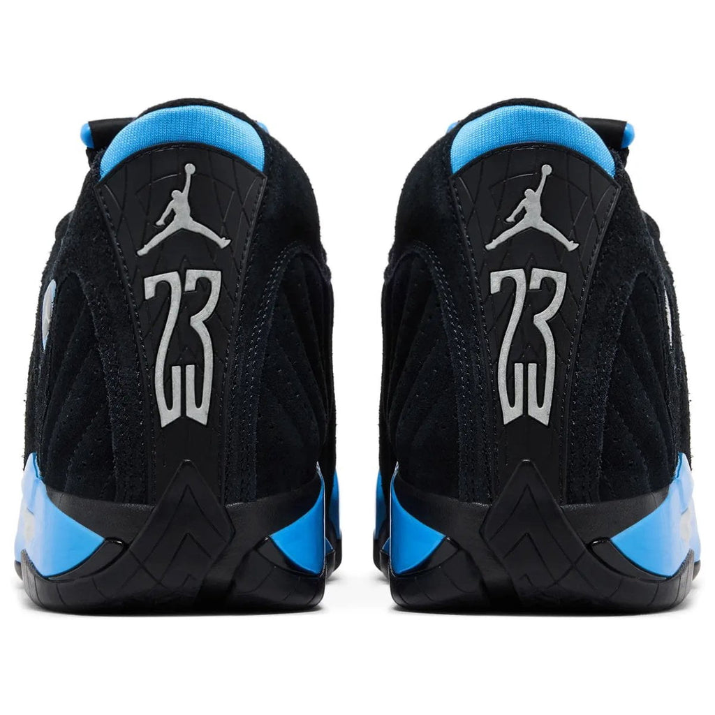 Air Jordan 14 Retro Men's Shoes Black/White-University Blue 487471-007