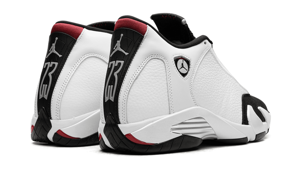 Jordan MENS Air Jordan 14 "Black Toe" 487471 160 from Stadium Goods