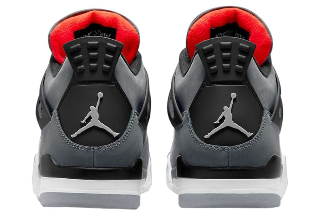 Men's Jordan 4 Retro "Infrared" Dark Grey/Infrared 23-Black (DH6927 061) - 12