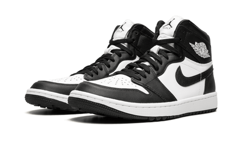 Jordan MENS Air Jordan 1 High Golf "Black / White - Panda" DQ0660 101 from Stadium Goods