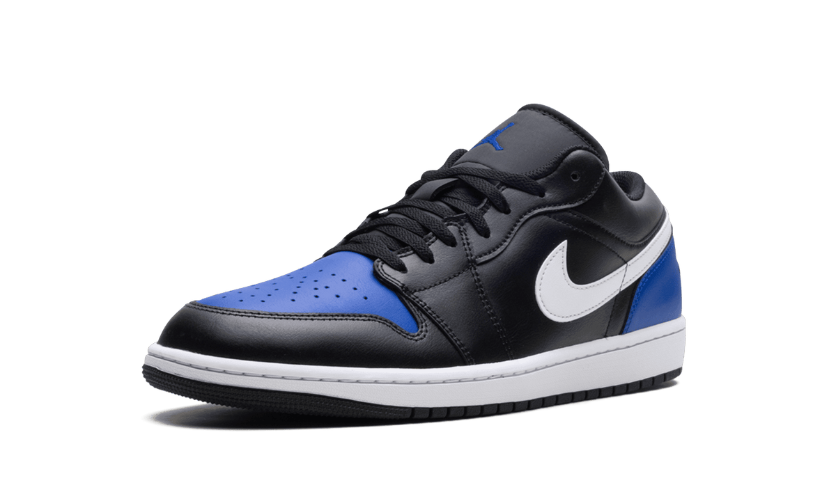 Jordan MENS Jordan 1 Low "Black Royal Toe" 553558 042 from Stadium Goods