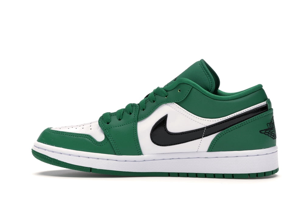 Nike Kids Grade School Air Jordan 1 Low "Pine Green" Basketball Shoe (4.5)