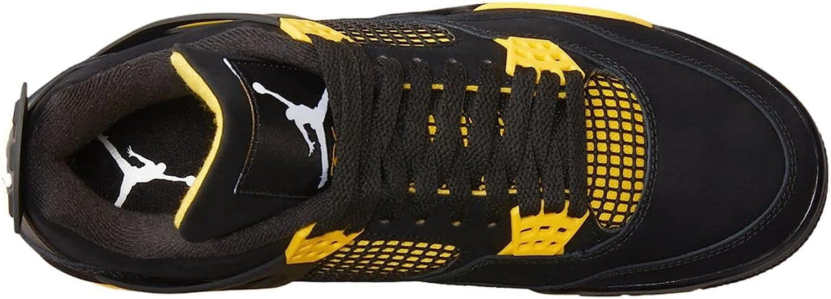 Jordan Mens 4 Retro Fashion Sneakers