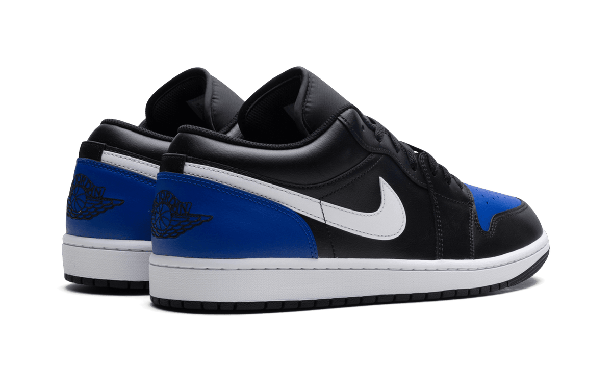 Jordan MENS Jordan 1 Low "Black Royal Toe" 553558 042 from Stadium Goods