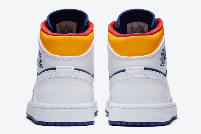 (Men's) Air Jordan 1 Mid 'Deep Royal Blue' (2020) 554724-131