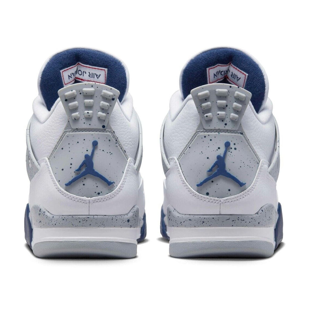 Men's Jordan 4 Retro "Midnight Navy" White/Midnight Navy (DH6927 140) - 11.5