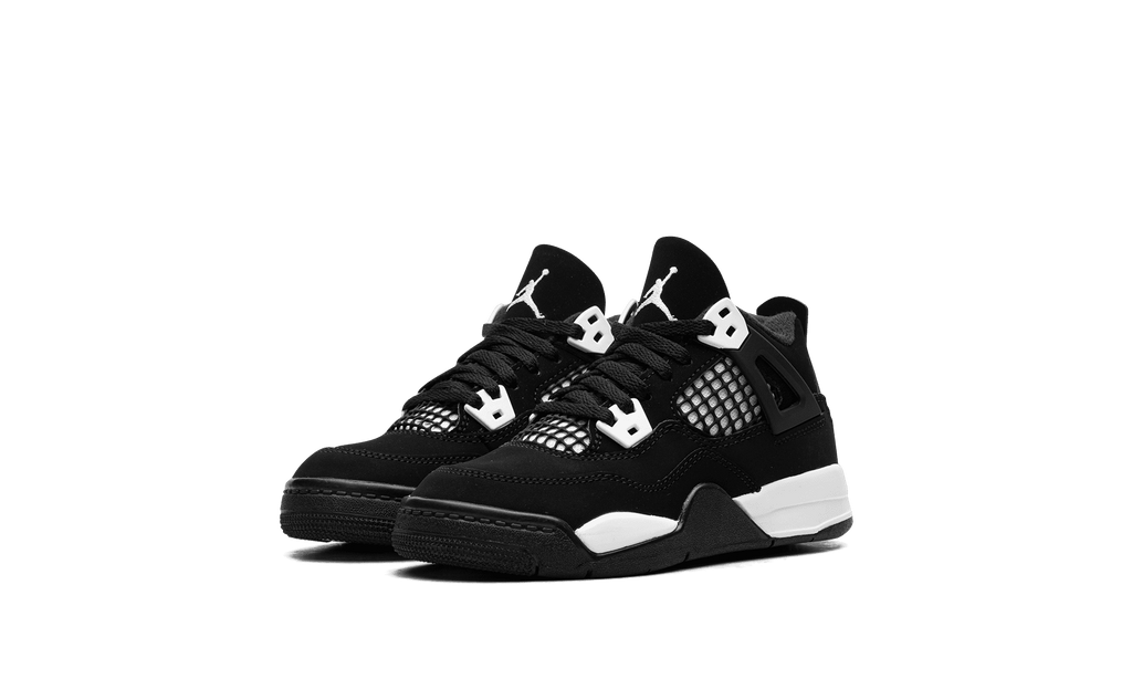 Jordan PRE SCHOOL Jordan 4 Retro PS "White Thunder" FV4537 001 from Stadium Goods