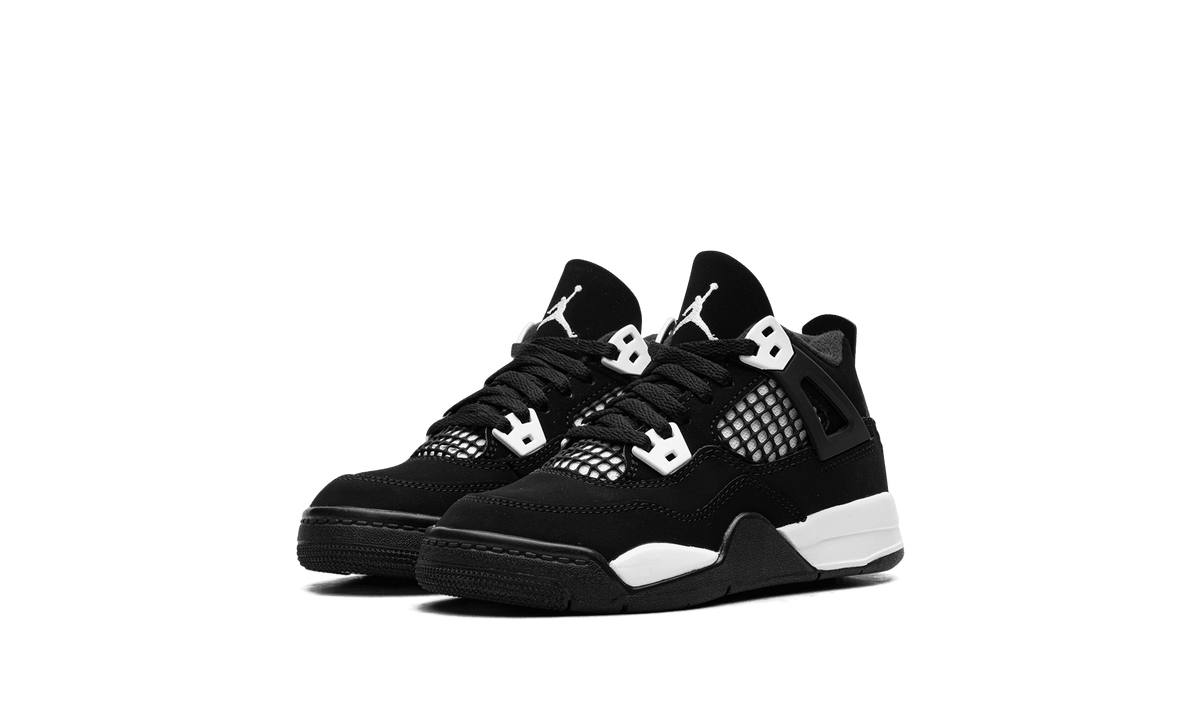 Jordan PRE SCHOOL Jordan 4 Retro PS "White Thunder" FV4537 001 from Stadium Goods