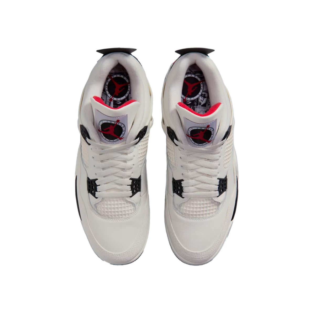 Nike Air Jordan 4 Retro OG FC Sail / Black - University Red IM4002-100 Men's Size 11