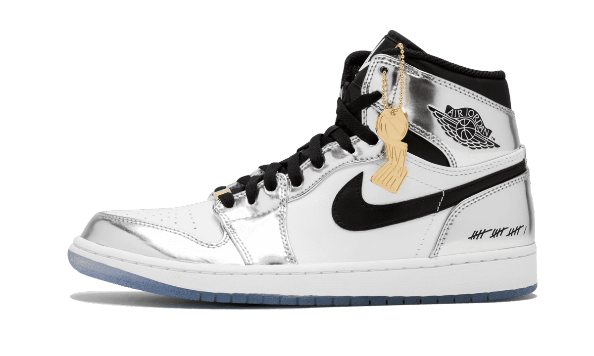 JORDAN MENS Air Jordan 1 Hi Retro "Think 16 / Kawhi Leonard" AQ7476 016 AQ7476 016 from Stadium Goods