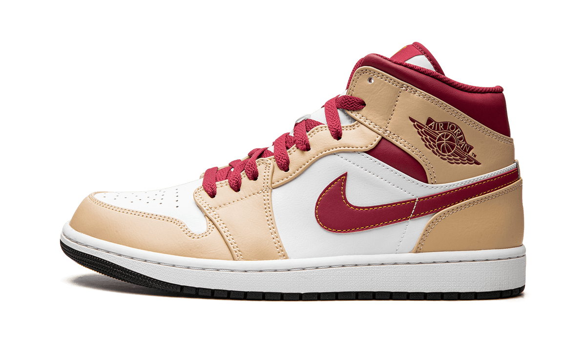 JORDAN MENS Air Jordan 1 Mid "Light Curry" 554724 201 554724 201 from Stadium Goods