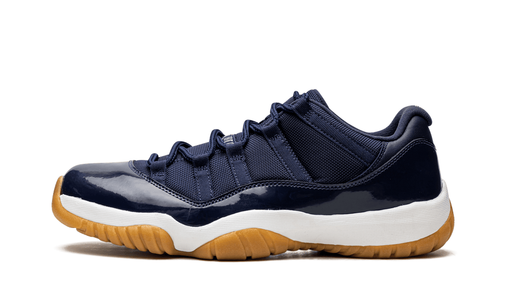 JORDAN MENS Air Jordan 11 Retro Low "Navy/Gum" 528895 405 528895 405 from Stadium Goods