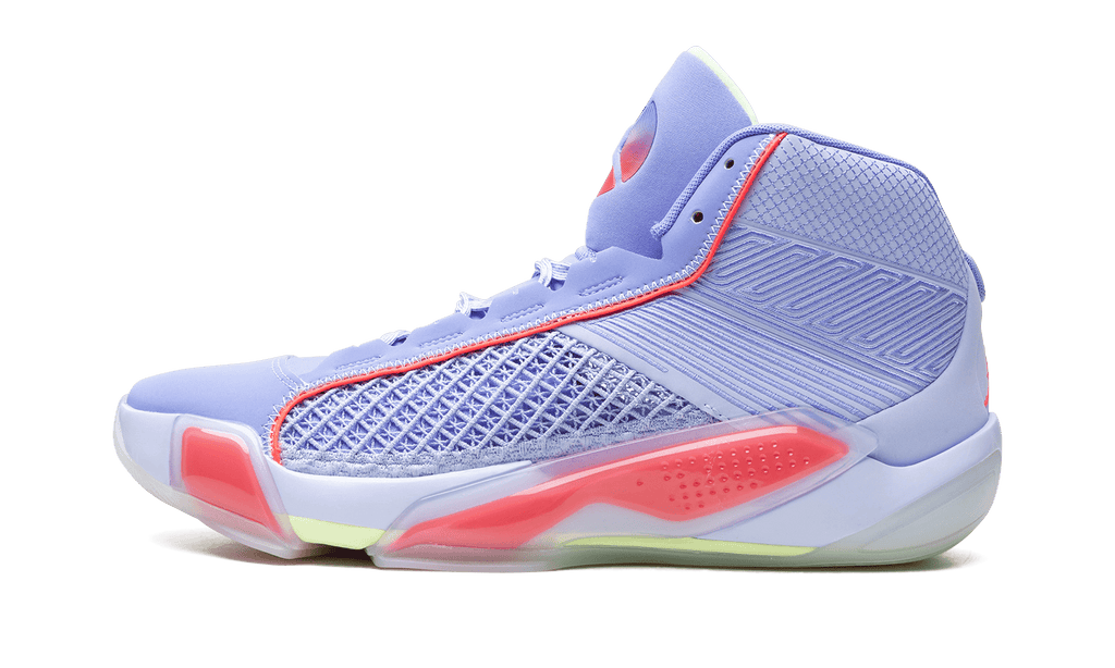 JORDAN MENS Air Jordan XXXVIII "Light Marine" DZ3356 500 DZ3356 500 from Stadium Goods