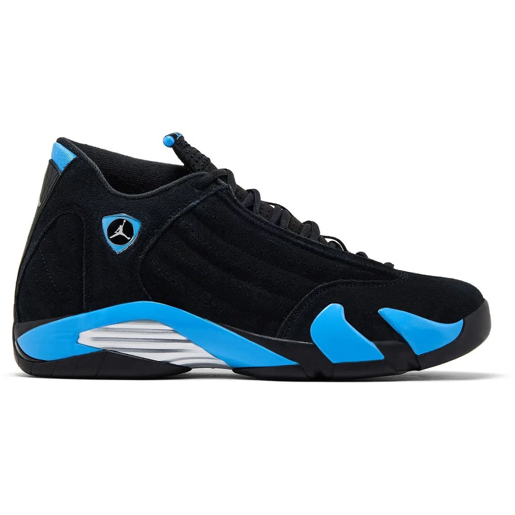 Air Jordan 14 Retro Men's Shoes Black/White-University Blue 487471-007