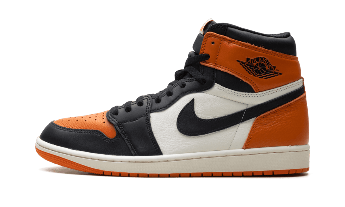 Jordan MENS Air Jordan 1 High OG "Shattered Backboard (2025)" DZ5485 008 from Stadium Goods