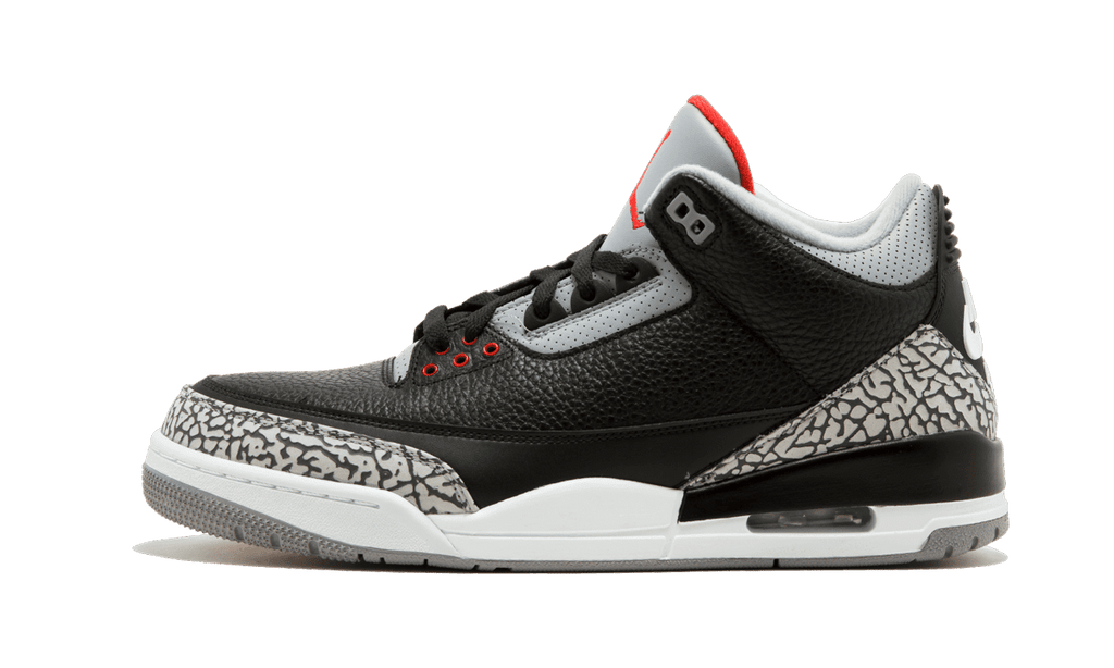 Jordan MENS Air Jordan 3 Retro OG "Black Cement" 854262 001 from Stadium Goods
