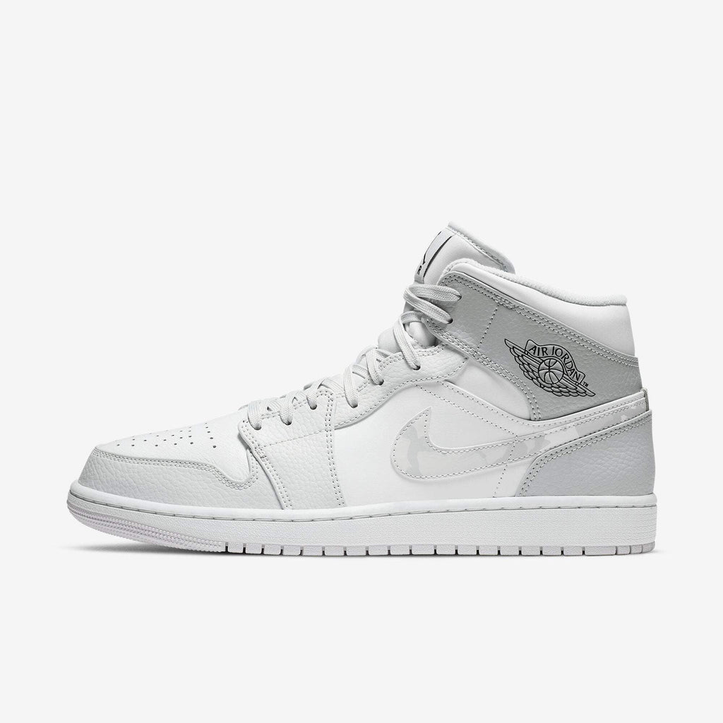 (Men's) Air Jordan 1 Mid 'Grey Camo' (2020) DC9035-100