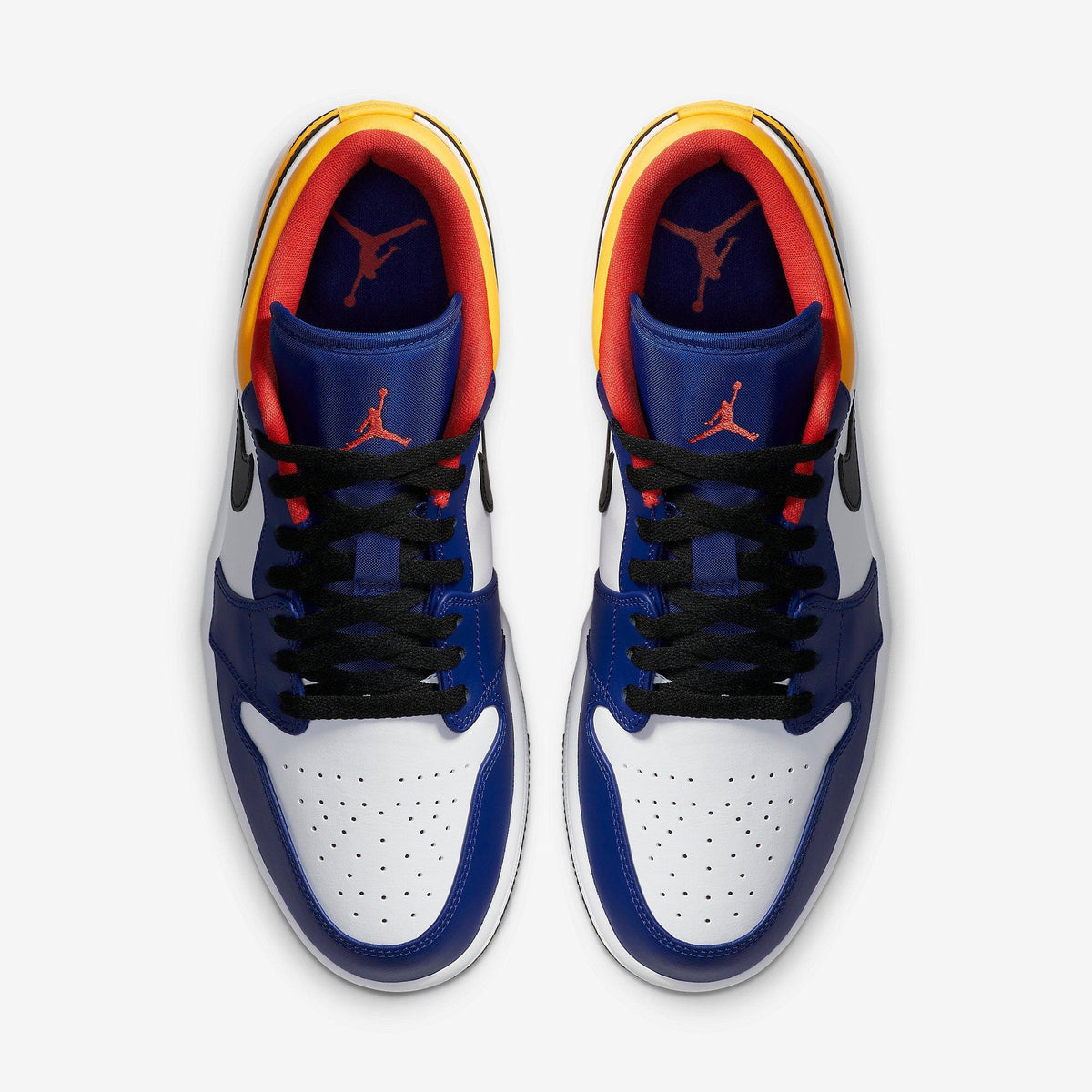 (Men's) Air Jordan 1 Low 'Royal Yellow' (2020) 553558-123