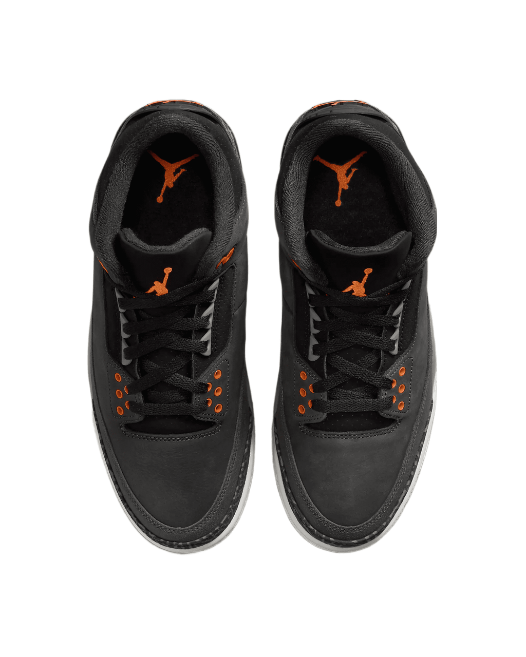 Men's Air Jordan 3 Retro "Fear" Sneaker Night Stadium / Total Orange CT8532-080, Size 9.5-US
