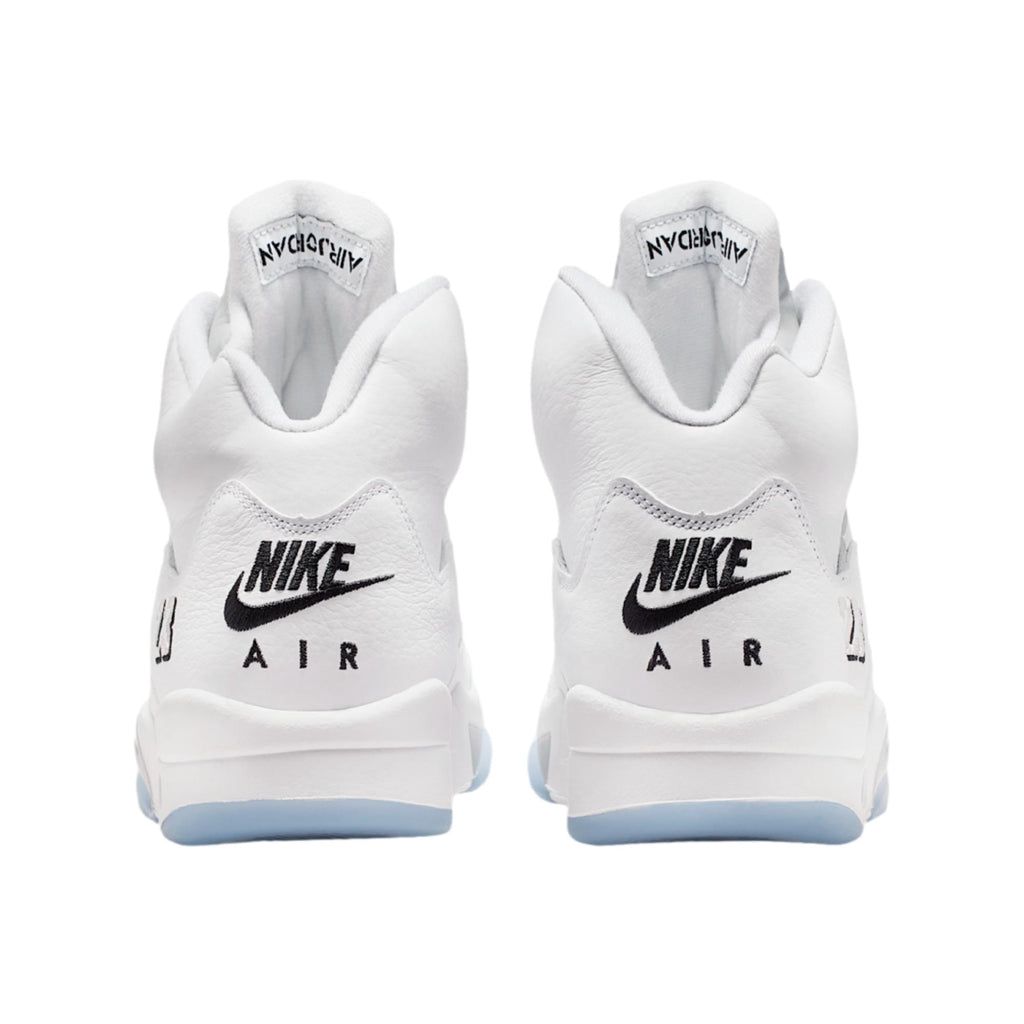Men's Jordan 5 Retro OG "White Metallic" Wht/Blk-Mtlc Silver (HQ7978 103) - 11.5