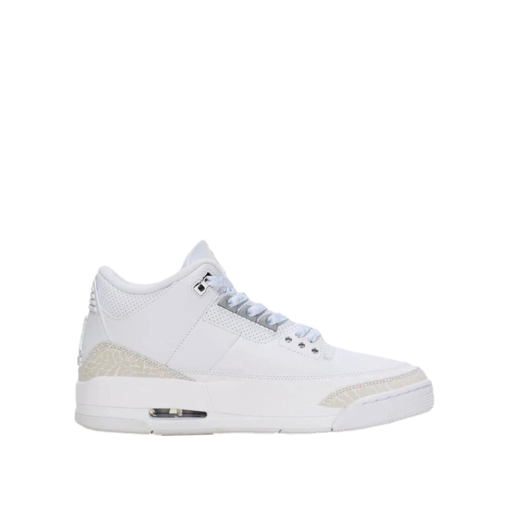 Nike Air Jordan 3 Retro White / Metallic Silver - White CT8532-111 Men's Size 10