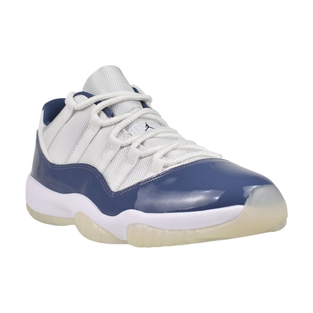 Air Jordan 11 Retro Low Men's Shoes White/Midnight Navy fv5104-104