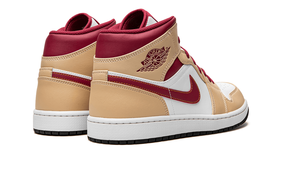 JORDAN MENS Air Jordan 1 Mid "Light Curry" 554724 201 554724 201 from Stadium Goods