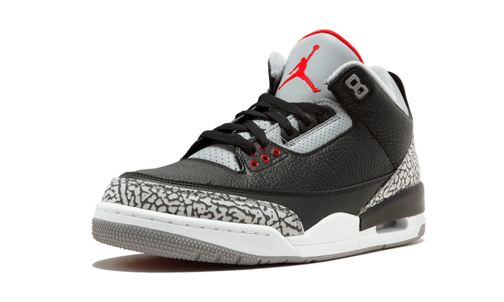 Jordan MENS Air Jordan 3 Retro OG "Black Cement" 854262 001 from Stadium Goods