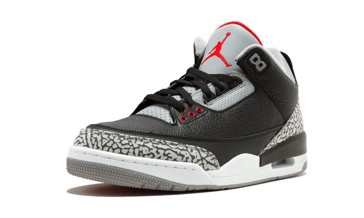 Jordan MENS Air Jordan 3 Retro OG "Black Cement" 854262 001 from Stadium Goods